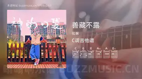 善藏不露 花粥 吉他谱C调简单版