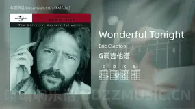 Wonderful Tonight Eric Clapton 吉他谱G调简单版