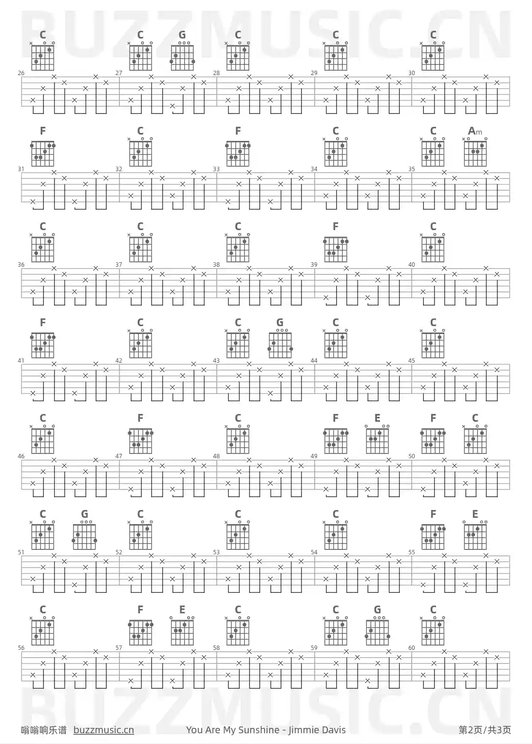 吉他谱第2页