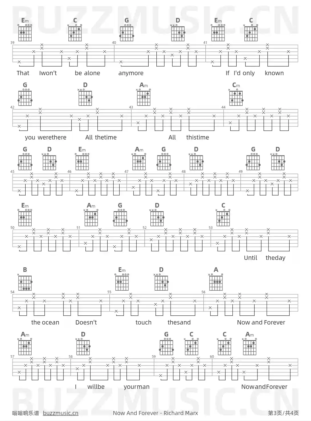 吉他谱第3页