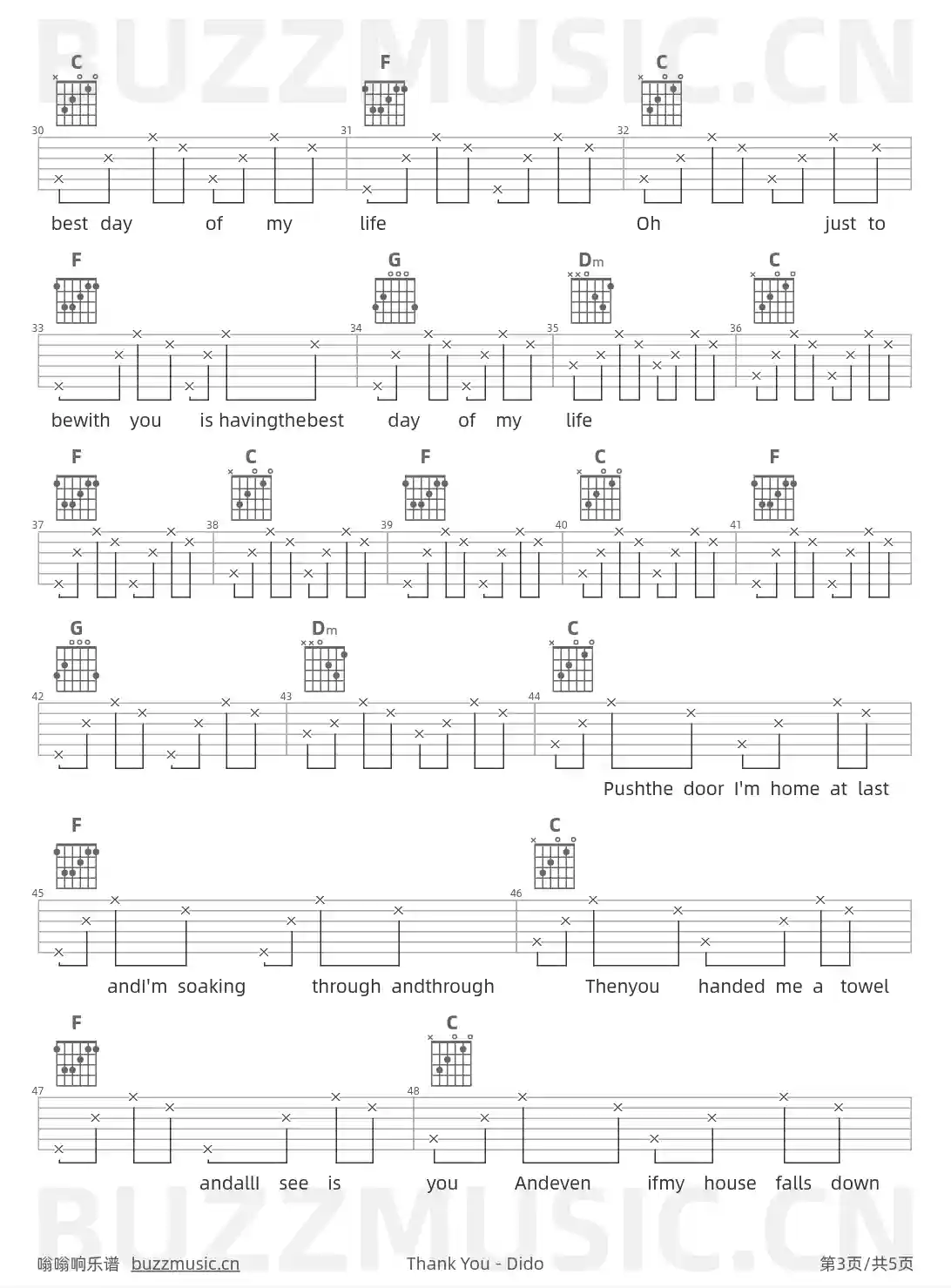 吉他谱第3页