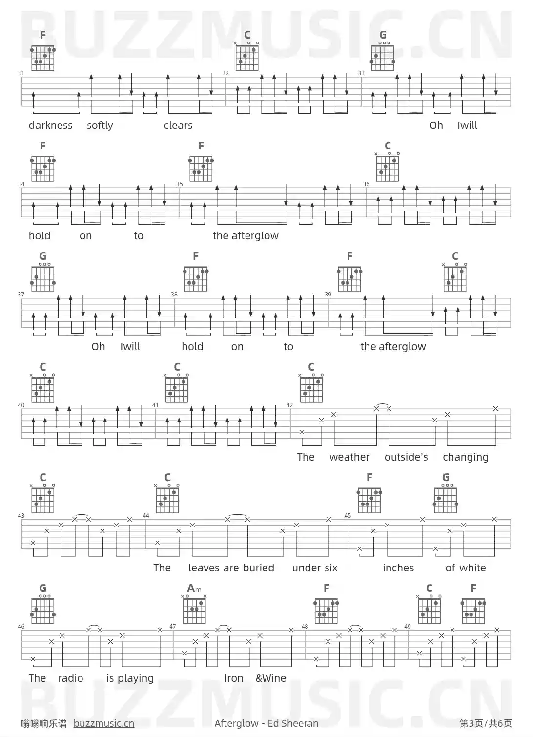 吉他谱第3页