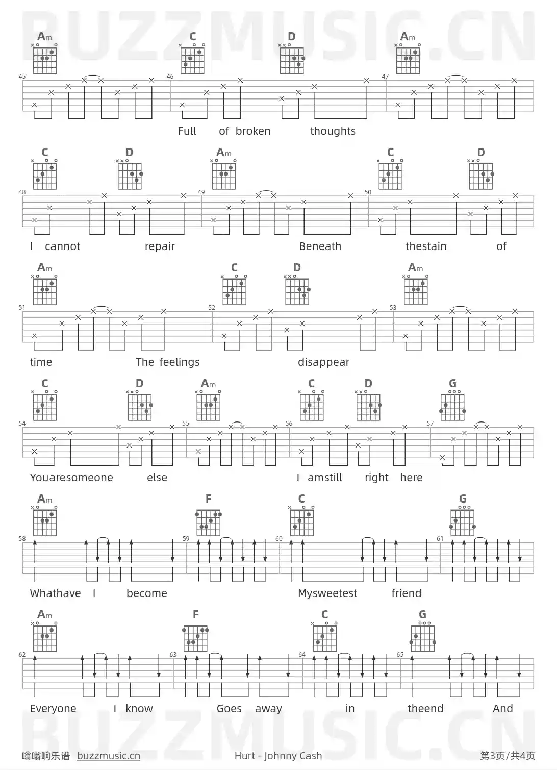 吉他谱第3页
