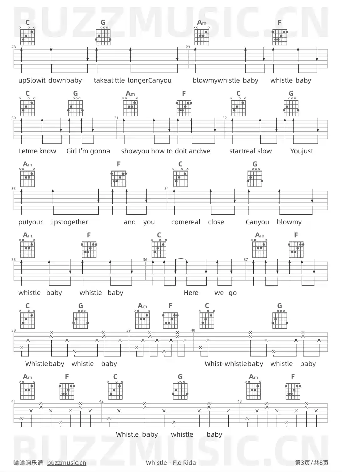 吉他谱第3页