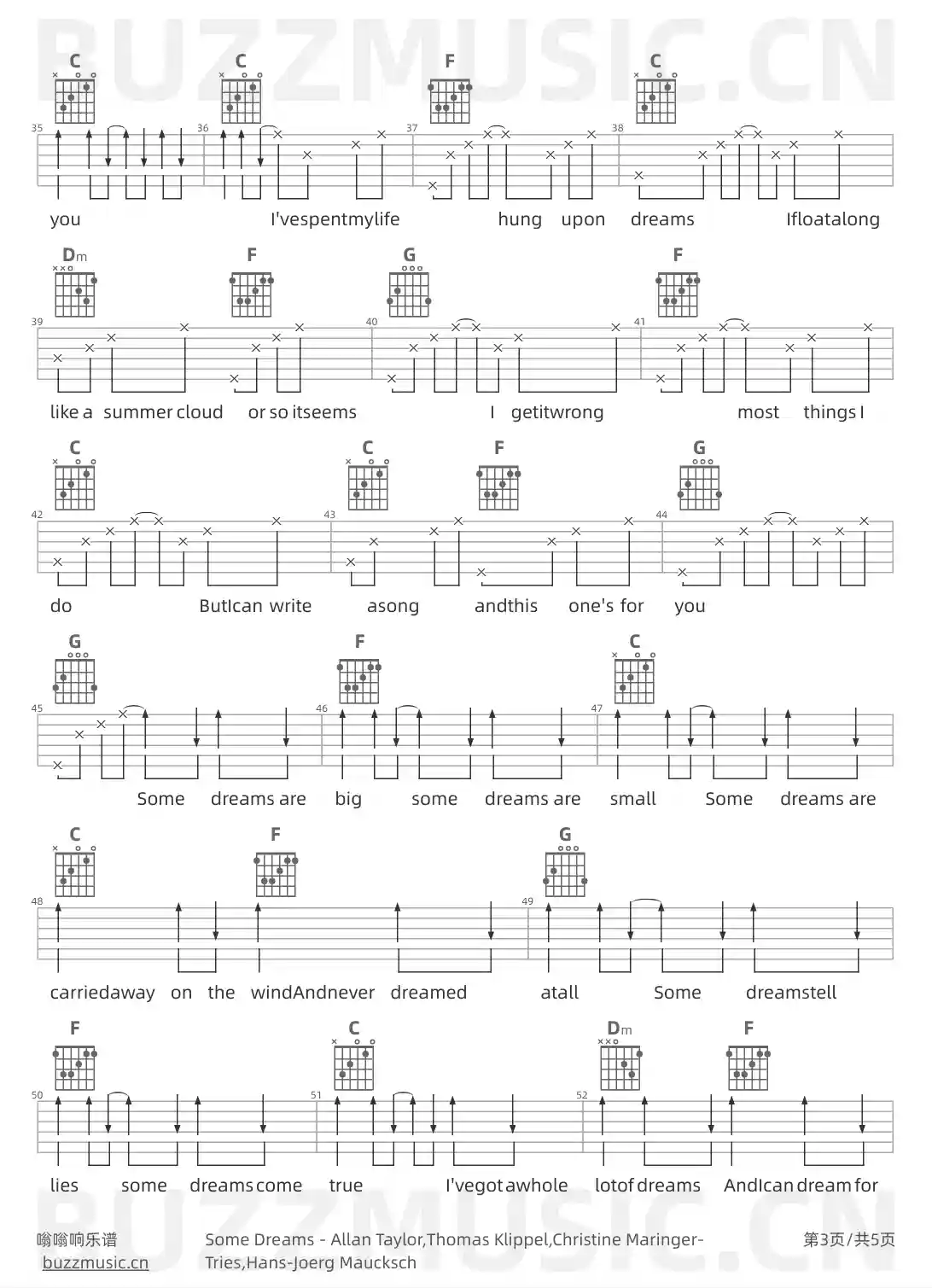 吉他谱第3页