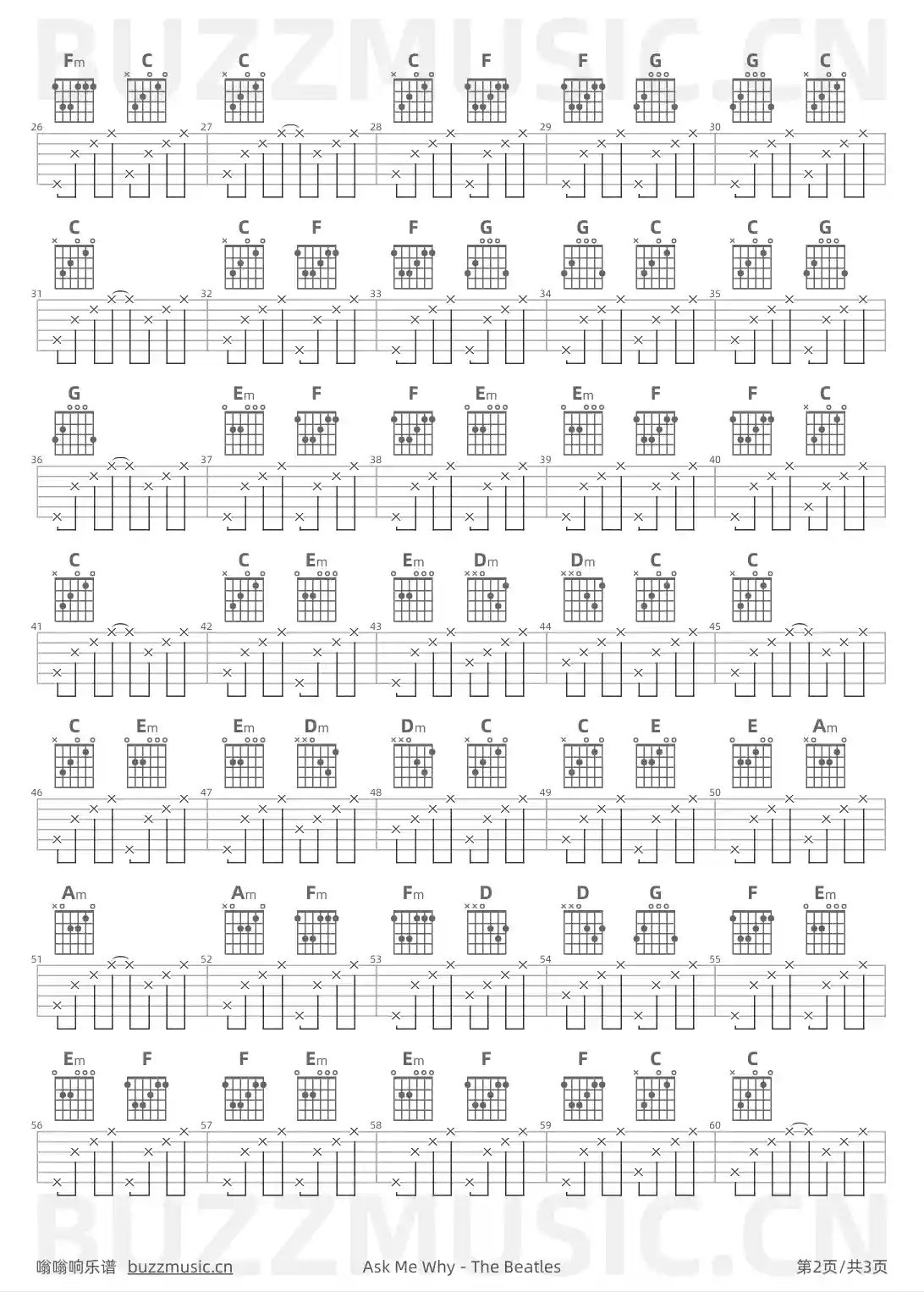 吉他谱第2页