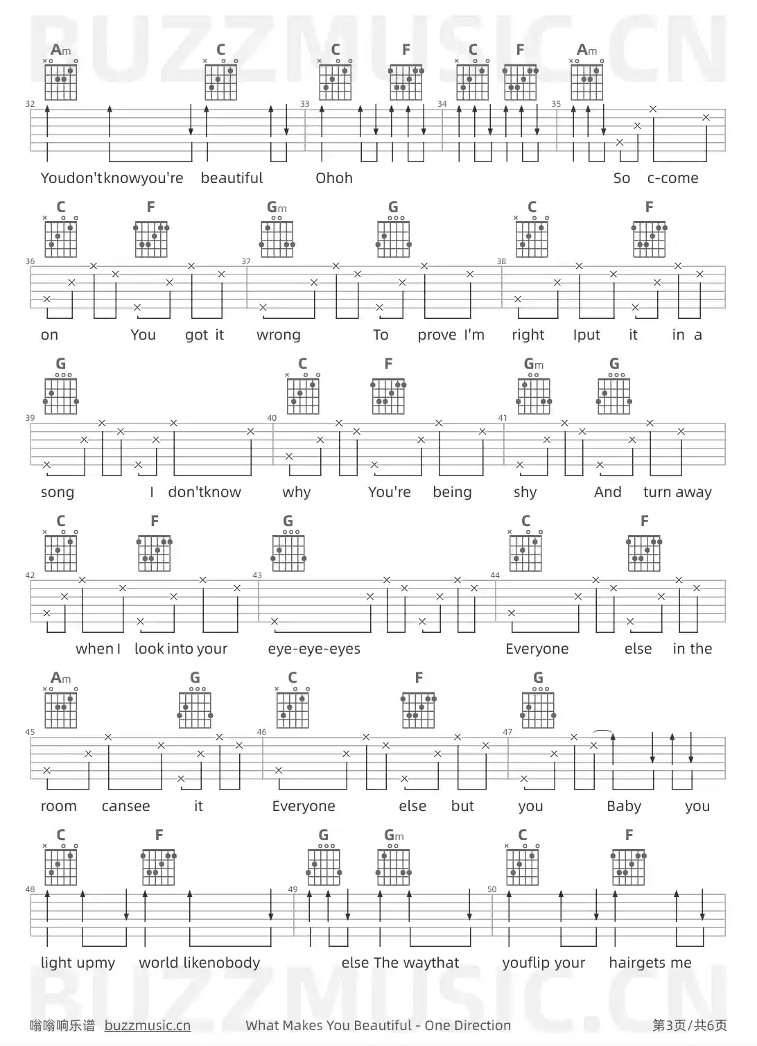 吉他谱第3页